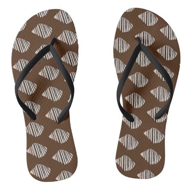 Seashells Flip Flops (Fußbett)