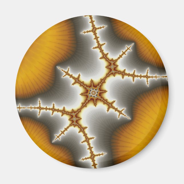 Seashells - Fraktal Magnet (Vorne)