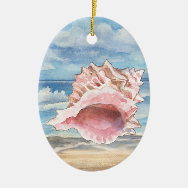 Seashells Keramikornament (Vorne)