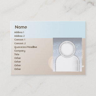 Seashells - mollig visitenkarte