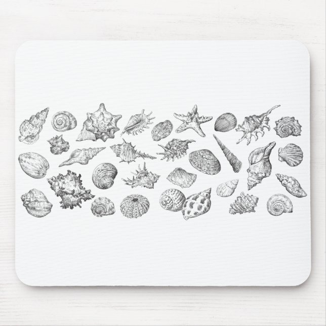 Seashells Mousepad (Vorne)
