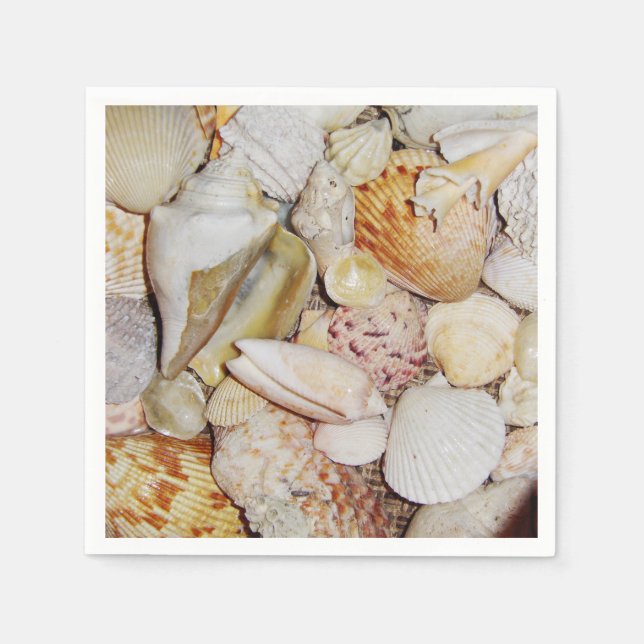 Seashells Napkins Serviette (Vorderseite)