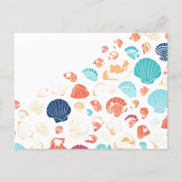Seashells Postkarte