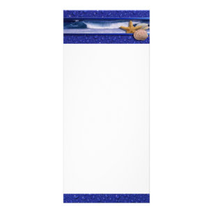 Seashells Rack Card Werbekarte