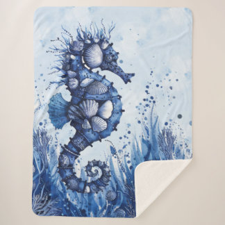 Seashells Seahorse Sherpadecke