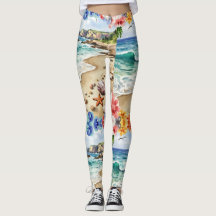 Seashells Starfish über das Sandmuster