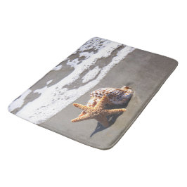 Seashells, Strand, Ozean, Bad, Zuhause-Wolldecke Badematte