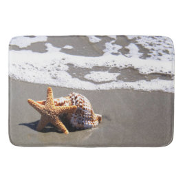 Seashells, Strand, Ozean, Bad, Zuhause-Wolldecke Badematte