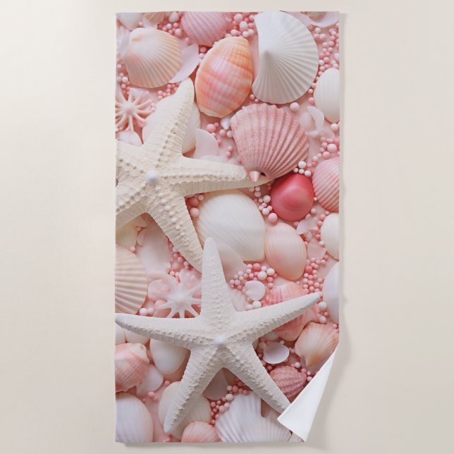 SeaShells Strandtuch (Vorderseite)