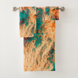 Seashells Summer Fotografy Badhandtuch Set