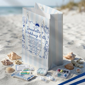 Seashells & Wedding Bells Beach Party Recovery Kit Kleine Geschenktüte