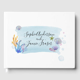 Seashells Wedding Guestbook Gästebuch