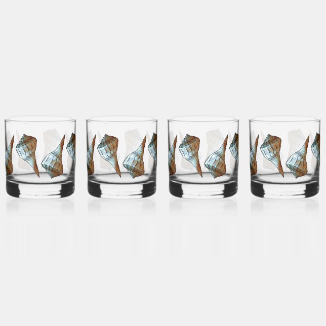 Seashells Whiskyglas (Vorderseite)