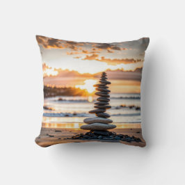 Seashore Beach Cairn Kissen