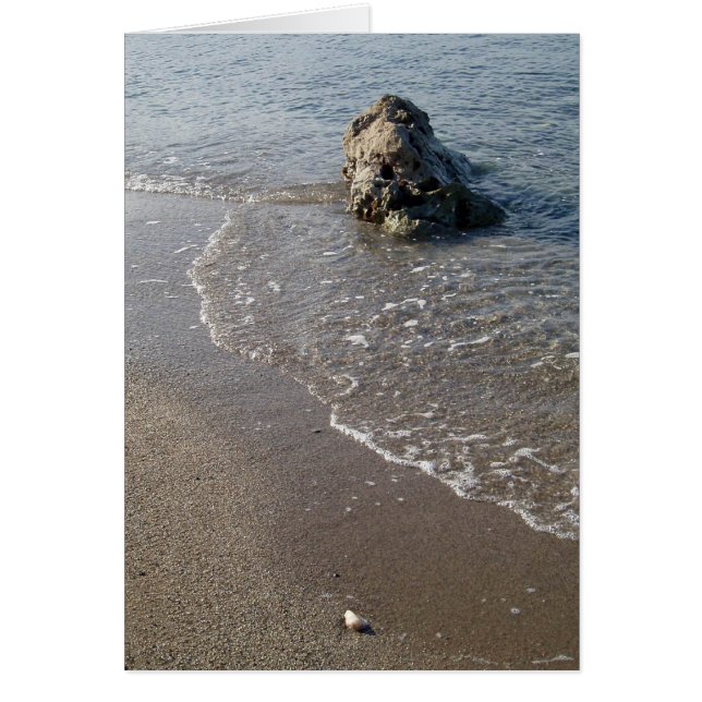 Seashore Rock Card (Vorne)