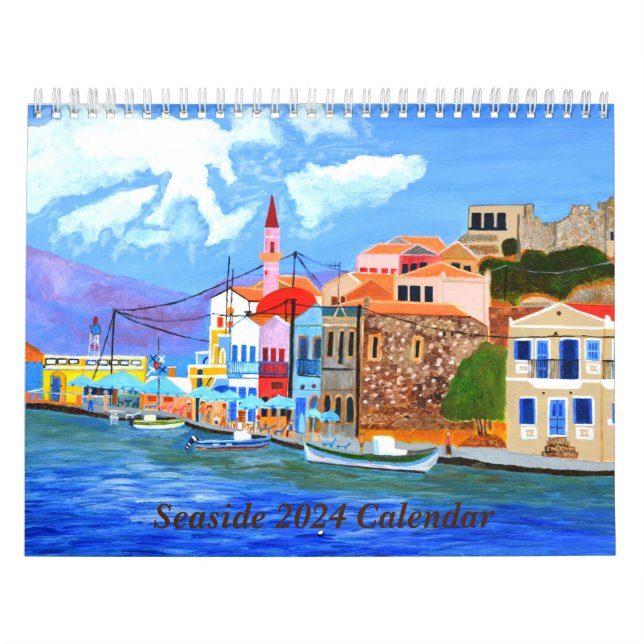 Seaside 2024 Calendar Kalender (Titelbild)
