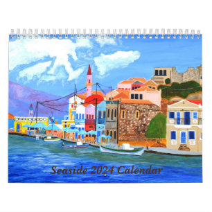 Seaside 2024 Calendar Kalender