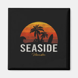 Seaside Beach Florida Fl Palms Magnet