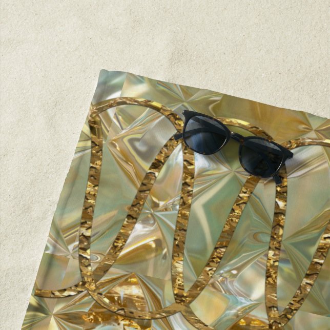 Seaside Chantilly Chic Strandtuch (Beispiel)