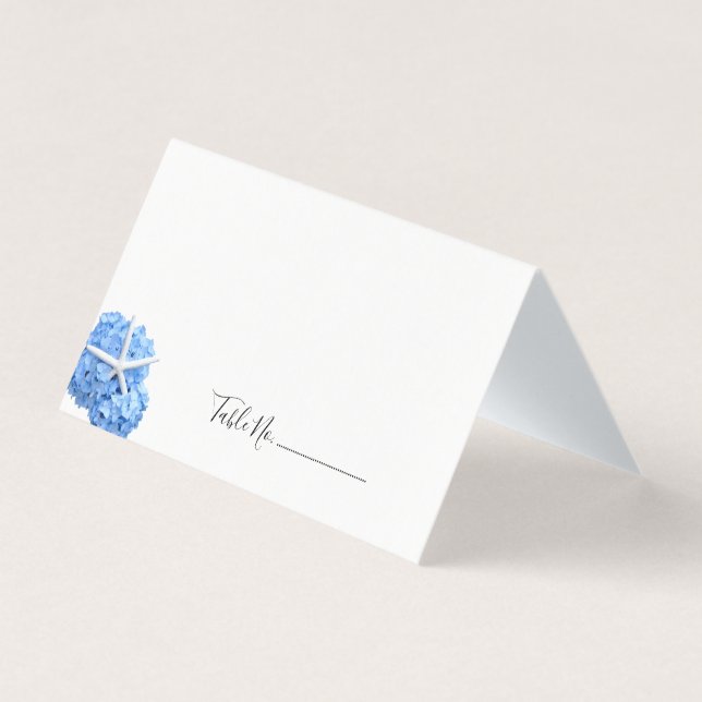 Seaside Garden Stehend Escort Platzkarten (Vorderseite)