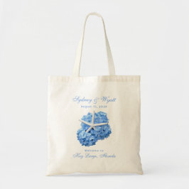 Seaside Garden Wedding Welcome Tote Bag Tragetasche