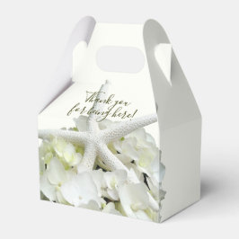 Seaside Garden White Polterabend Gefälligbox Geschenkschachtel