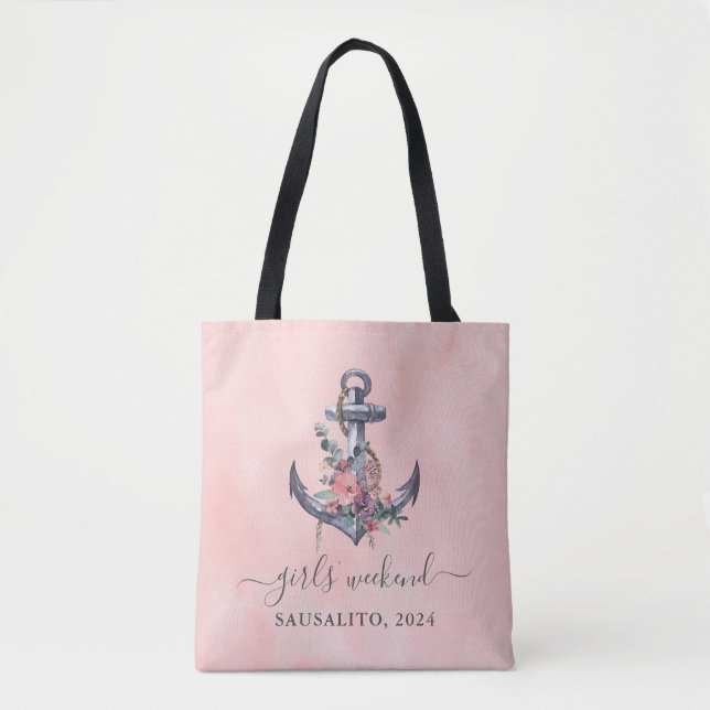 Seaside Girls’ Weekend Tote Bag Tasche (Vorderseite)