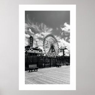Seaside Heights Boardwalk Riesenrad Poster
