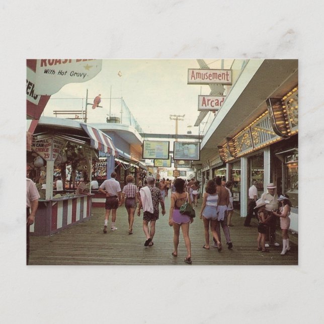 Seaside Heights, NJ Postkarte (Vorderseite)