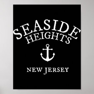 Seaside Heights Nj-Shirt, New Jersey-Küstenstadt  Poster