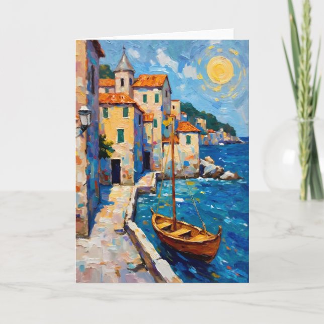 Seaside in Europe Karte (Vorderseite)