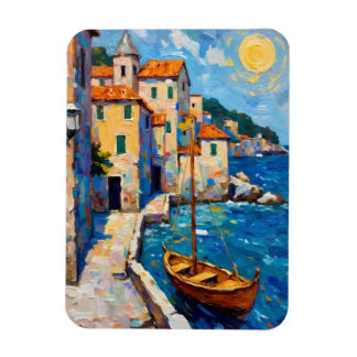 Seaside in Europe Magnet