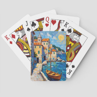 Seaside in Europe Spielkarten