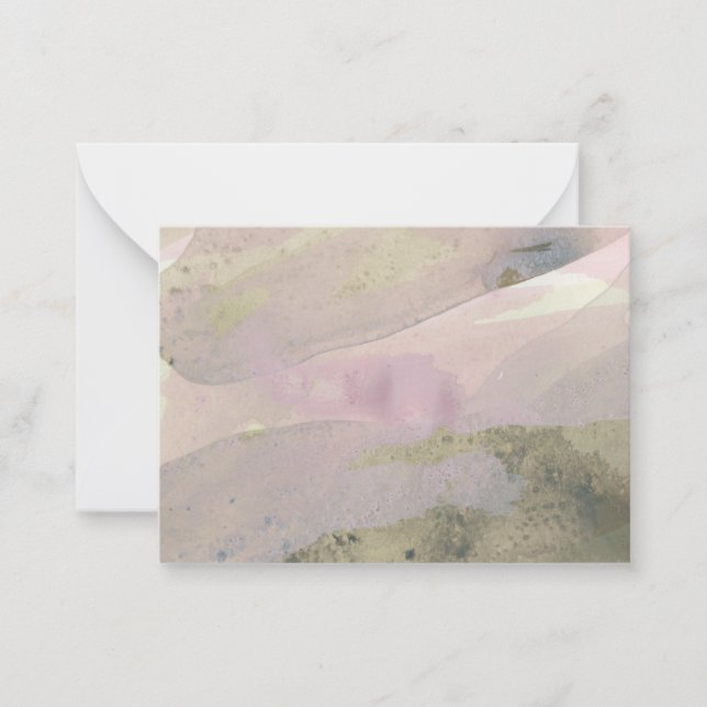 "Seaside Memories" : Carte d'Art Abstrait original (Devant)