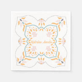 Seaside Mosaic Napkin Serviette