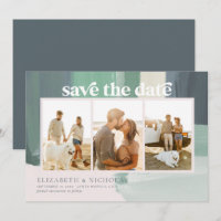 Seaside Ocean Glass | 3 FOTO SAVE THE DATE