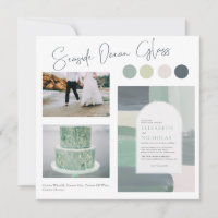Seaside Ocean Glass | Blaugrüne Farbpalette