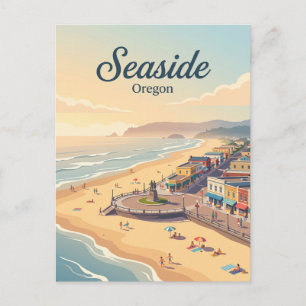 Seaside, Oregon Postkarte