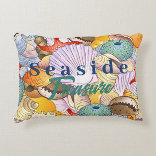 Seaside Schatz Marine Life Decorative Seashells Dekokissen