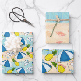 Seaside Serenity Geschenkpapier Set