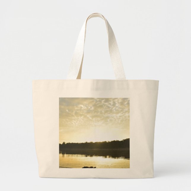 Seaside Serenity Tote Bag - Carry the Calm with Yo Jumbo Stoffbeutel (Vorne)