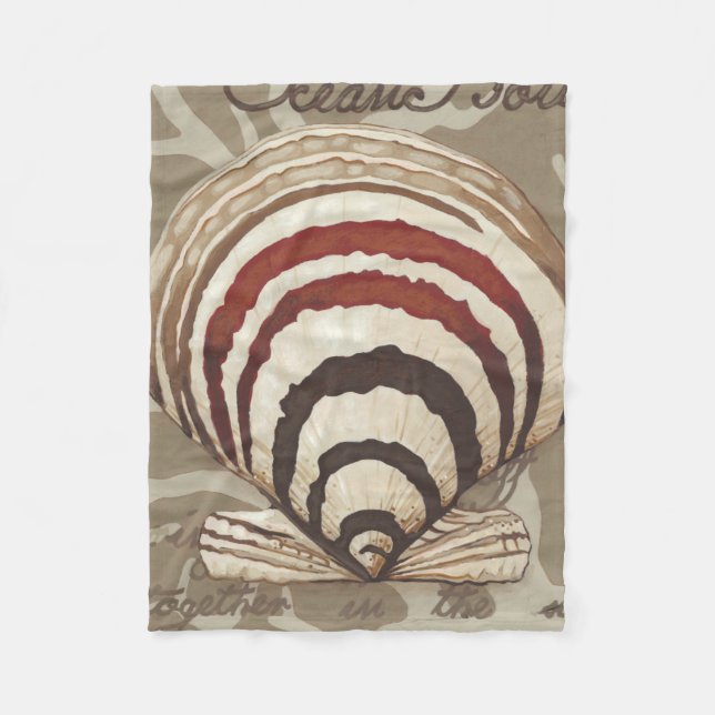 Seaside Sonnet II Fleecedecke (Vorderseite)