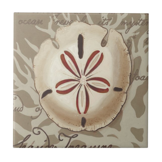 Seaside Sonnet III Fliese (Vorderseite)