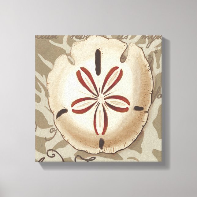 Seaside Sonnet III Leinwanddruck (Vorderseite)