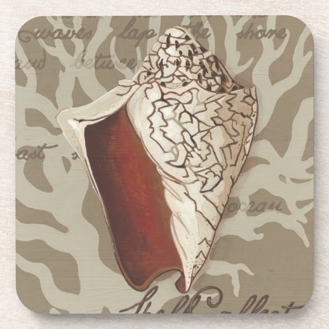 Seaside Sonnet IV Untersetzer (Vorderseite)