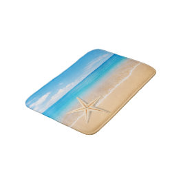 Seaside Starfish Small Bath Mat Badematte