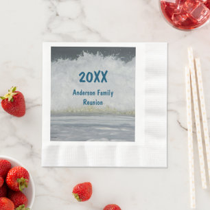 Seaside Wiedersehen Ocean Beach Vacation Family Tr Serviette