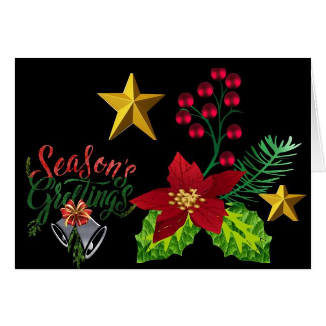 Season Greetings. (Vorderseite (Horizontal))