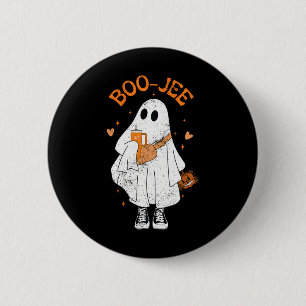 Season Niedlich Ghost Halloween Boujee Boo Jee 1 Button