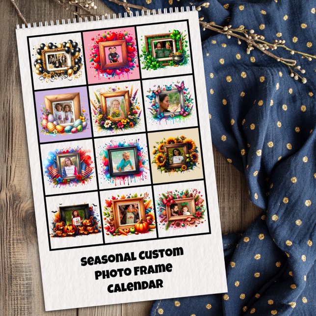 Seasonal Custom Photo Frame Calendar Kalender (Von Creator hochgeladen)
